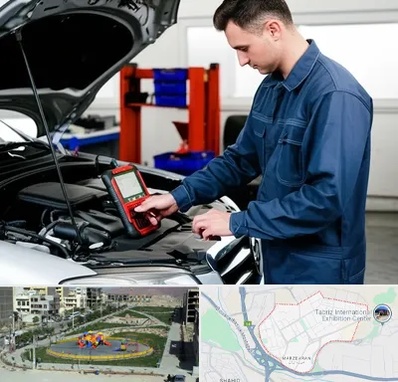 آموزش دیاگ خودرو در مرزداران تبریز 