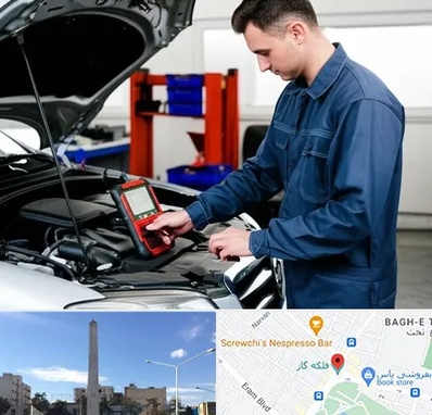 آموزش دیاگ خودرو در فلکه گاز شیراز