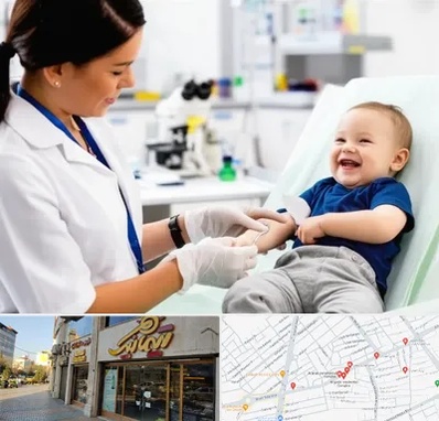 آزمایشگاه کودک و نوزاد در عطاران قم 