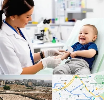 آزمایشگاه کودک و نوزاد در کوی وحدت شیراز 