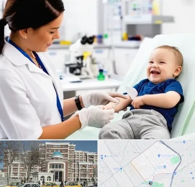 آزمایشگاه کودک و نوزاد در طلاب مشهد 