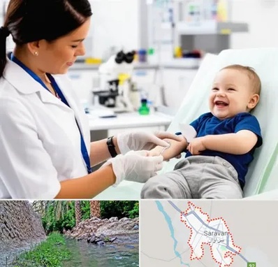 آزمایشگاه کودک و نوزاد در سراوان