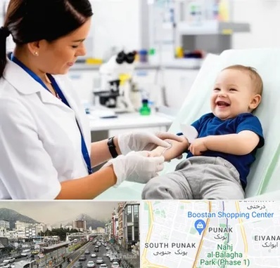 آزمایشگاه کودک و نوزاد در پونک 