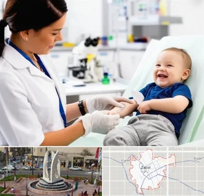 آزمایشگاه کودک و نوزاد در زابل