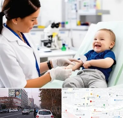 آزمایشگاه کودک و نوزاد در کارگر شمالی
