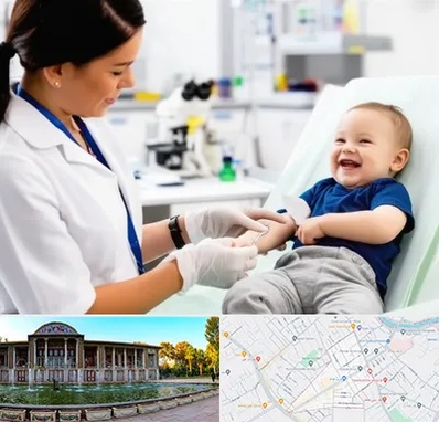 آزمایشگاه کودک و نوزاد در عفیف آباد شیراز 