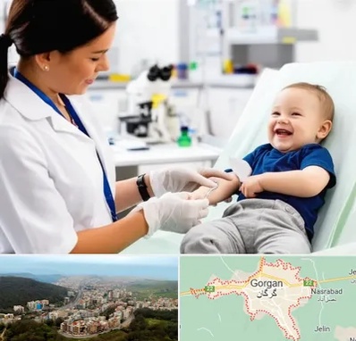 آزمایشگاه کودک و نوزاد در گرگان
