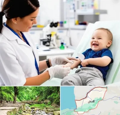 آزمایشگاه کودک و نوزاد در گلستان