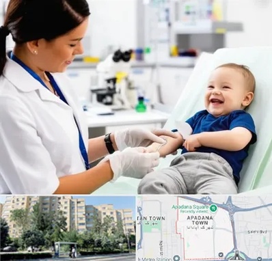 آزمایشگاه کودک و نوزاد در آپادانا