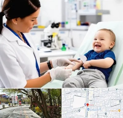 آزمایشگاه کودک و نوزاد در خیابان توحید اصفهان 