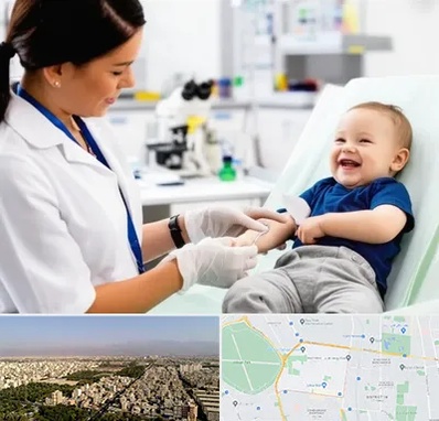 آزمایشگاه کودک و نوزاد در نازی آباد