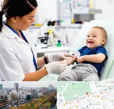 آزمایشگاه کودک و نوزاد در بلوار کشاورز