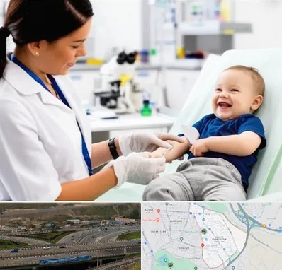 آزمایشگاه کودک و نوزاد در یاغچیان تبریز 