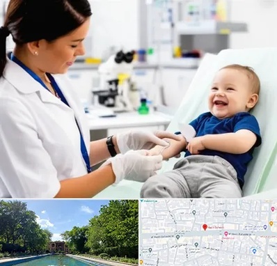 آزمایشگاه کودک و نوزاد در هشت بهشت اصفهان 