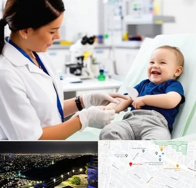 آزمایشگاه کودک و نوزاد در هفت تیر مشهد 