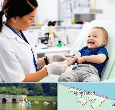 آزمایشگاه کودک و نوزاد در عباس آباد