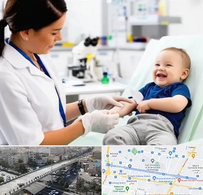 آزمایشگاه کودک و نوزاد در فرجام 