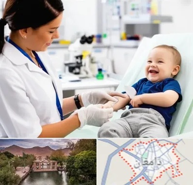 آزمایشگاه کودک و نوزاد در دامغان