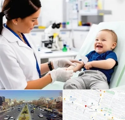 آزمایشگاه کودک و نوزاد در بلوار معلم مشهد 