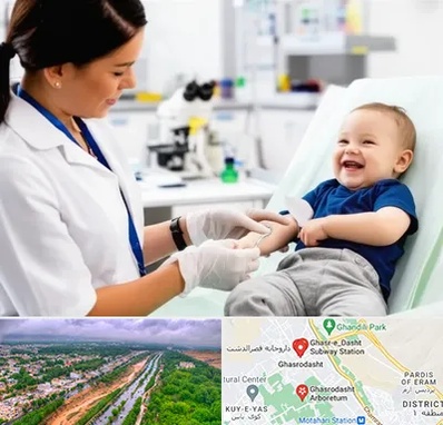 آزمایشگاه کودک و نوزاد در قصرالدشت شیراز 