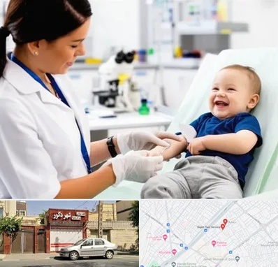 آزمایشگاه کودک و نوزاد در باجک قم 