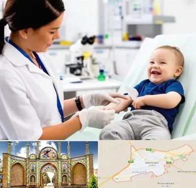 آزمایشگاه کودک و نوزاد در سمنان