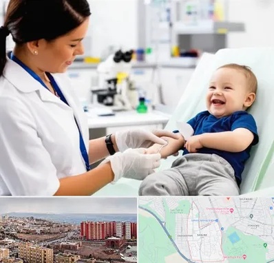 آزمایشگاه کودک و نوزاد در سهند تبریز 