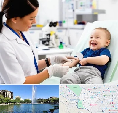 آزمایشگاه کودک و نوزاد در کوهسنگی مشهد 