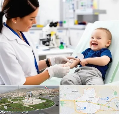 آزمایشگاه کودک و نوزاد در بومهن