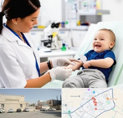 آزمایشگاه کودک و نوزاد در نواب اسلامشهر 
