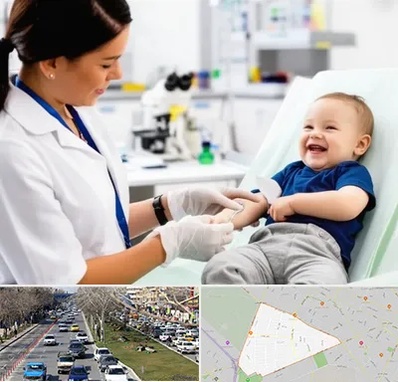 آزمایشگاه کودک و نوزاد در احمدآباد مشهد 