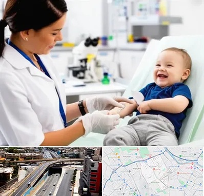 آزمایشگاه کودک و نوزاد در ستارخان شیراز 