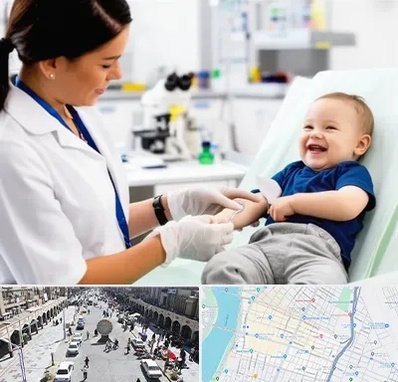 آزمایشگاه کودک و نوزاد در نادری اهواز 