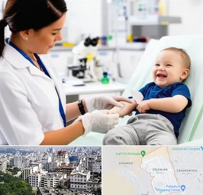 آزمایشگاه کودک و نوزاد در ولنجک