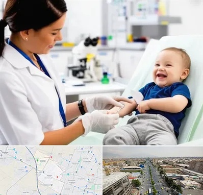 آزمایشگاه کودک و نوزاد در حصارک کرج 