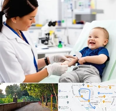 آزمایشگاه کودک و نوزاد در بلوار گیلان رشت 