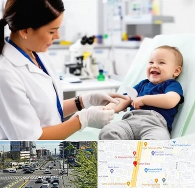 آزمایشگاه کودک و نوزاد در ستاری 