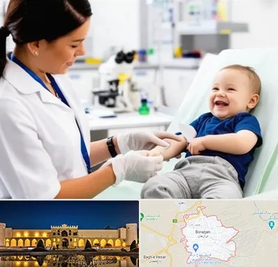 آزمایشگاه کودک و نوزاد در برازجان