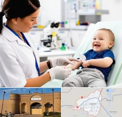 آزمایشگاه کودک و نوزاد در ایرانشهر