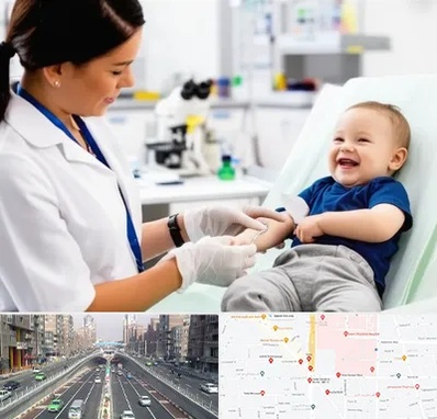 آزمایشگاه کودک و نوزاد در توحید