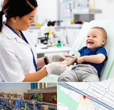 آزمایشگاه کودک و نوزاد در لاله پارک تبریز 