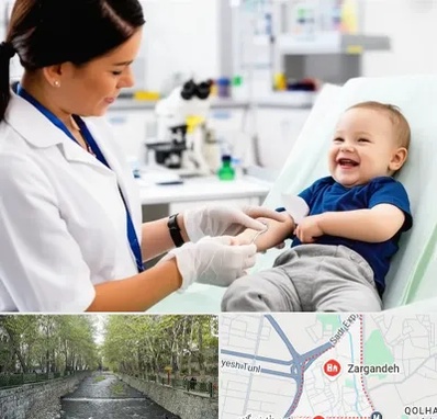 آزمایشگاه کودک و نوزاد در زرگنده