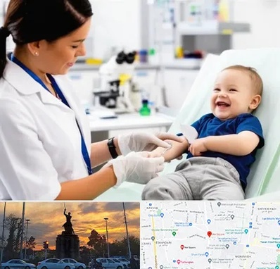 آزمایشگاه کودک و نوزاد در میدان حر