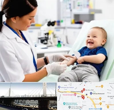 آزمایشگاه کودک و نوزاد در پارک وی