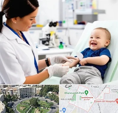 آزمایشگاه کودک و نوزاد در جهانشهر کرج 