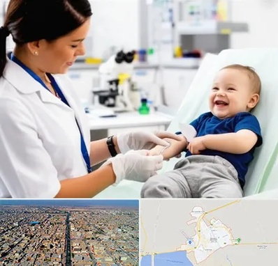 آزمایشگاه کودک و نوزاد در بندر ماهشهر