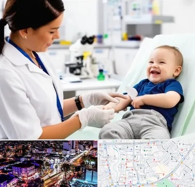 آزمایشگاه کودک و نوزاد در منظریه رشت 