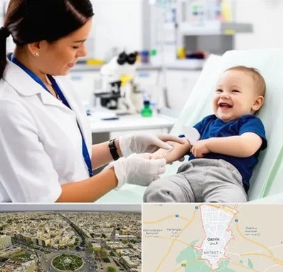 آزمایشگاه کودک و نوزاد در قزوین