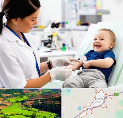 آزمایشگاه کودک و نوزاد در نکا