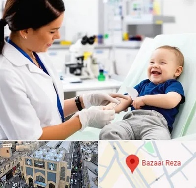 آزمایشگاه کودک و نوزاد در بازار رضا مشهد